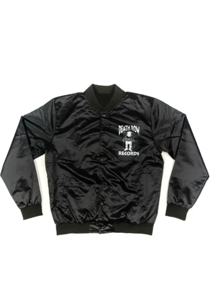 Men's Death Row Records Bomber Satin Jacket